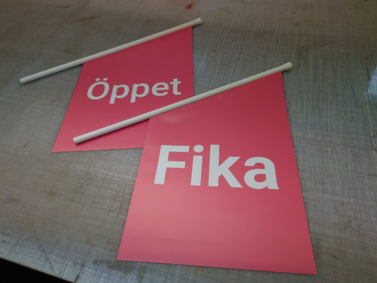 Vanlig fasadflagga med eget tryck - Bild 33