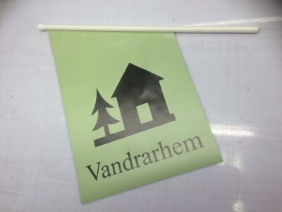 Fasadflagga till vandrarhem
