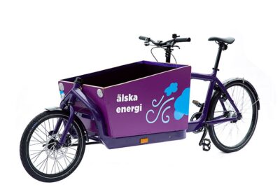 Utskurna dekaler till cykel
